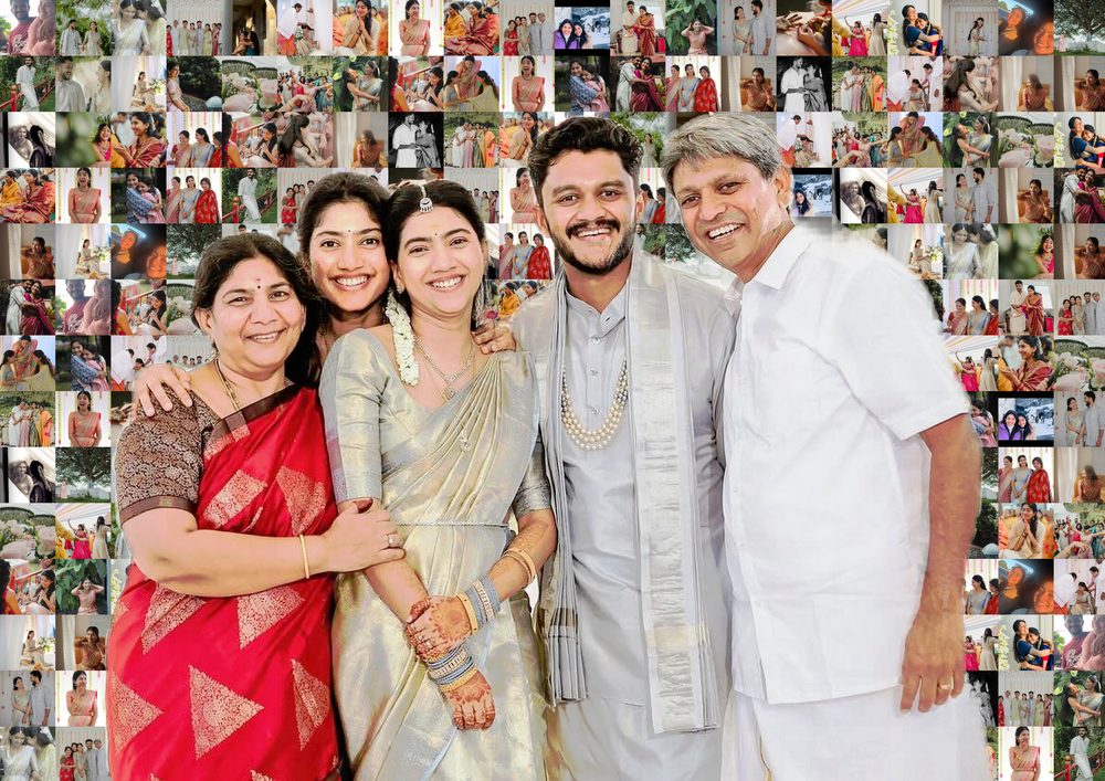 Family Portrait - Photo collage sample
